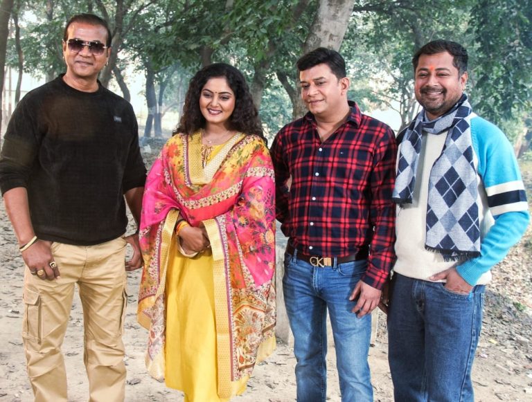 विशाल तिवारी, अंजना सिंह, धनंजय तिवारी, मनोज गुप्ता की फिल्म 'शुभ आरती' की शूटिंग कंप्लीट